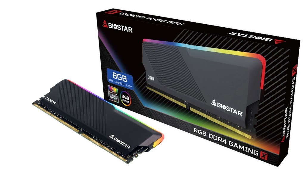 Memorie RAM RGB GAMING-X, 8GB, DDR4, 3600MHz, CL18, e zezë