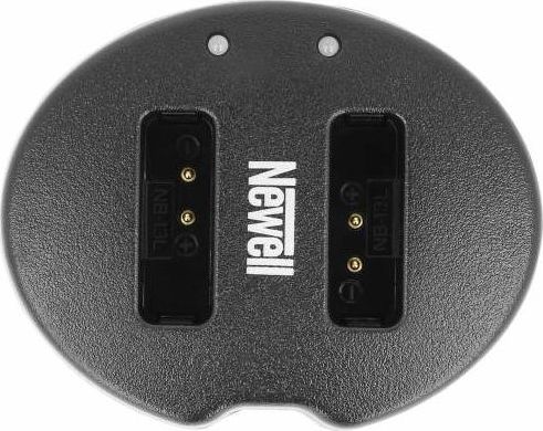 Karikues dykanalësh për kamera Newell SDC-USB, për bateri NB-13L, i zi