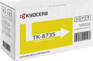 Toner Kyocera TK-8735, origjinal, 40000 faqe, i verdhë