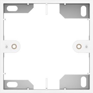 Kuti montuese Vision AV Techconnect³ 1 Gang, për mur, e bardhë