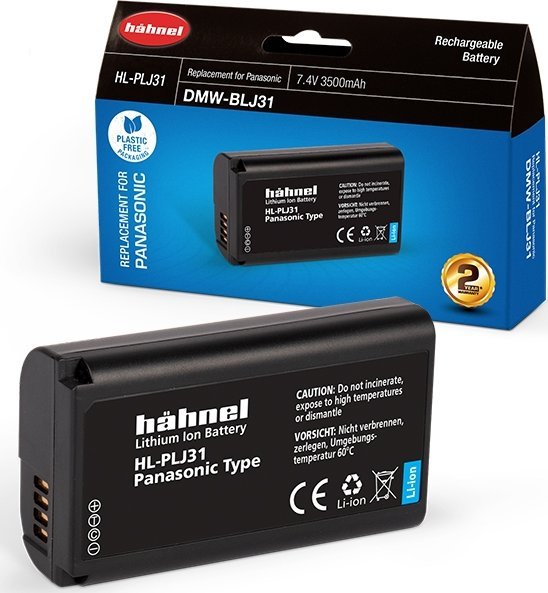 Bateri për aparat fotografik Hahnel HL-PLJ31, për Panasonic DMW-BLJ31, Lithium Ion