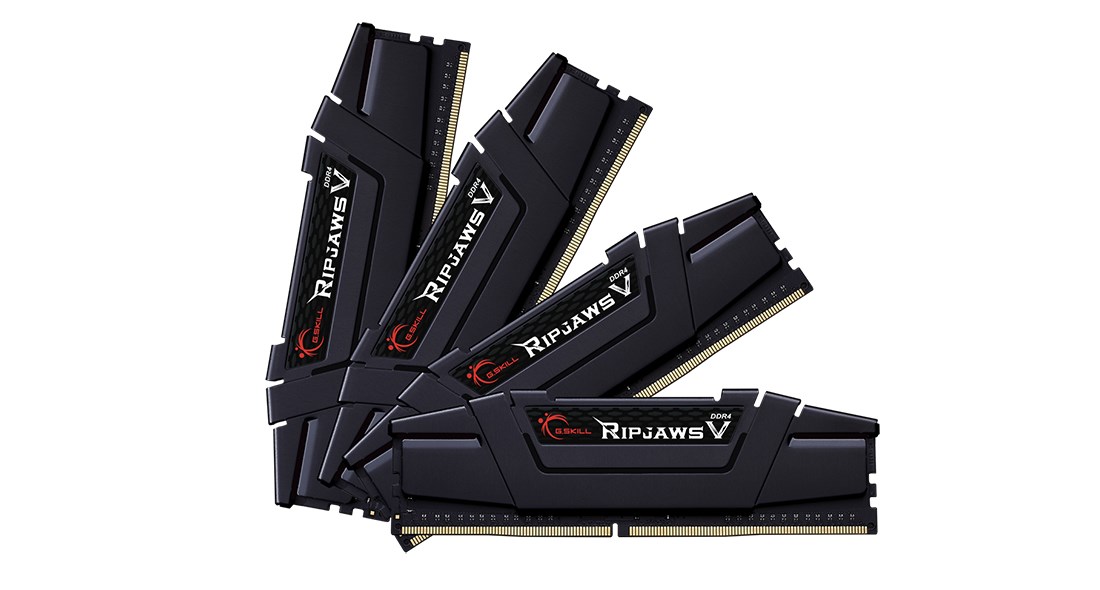 Memorie RAM G.Skill Ripjaws V F4-4000C18Q-128GVK 128 GB (4 x 32 GB) DDR4 4000 MHz