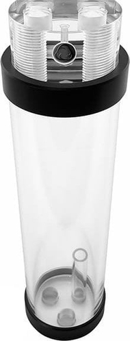 Rezervuar uji PC Singularity Computers Protium 200mm, diametër 60mm, 7 porta G1/4", i zi polished