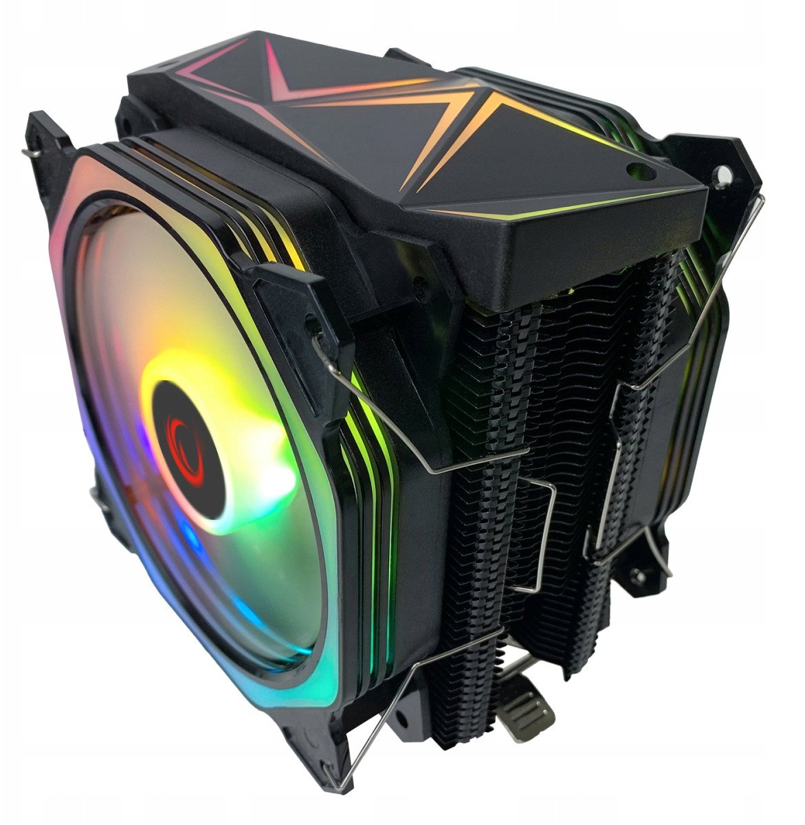 Ftohës CPU Rampage Octagon C60, 2x 120mm, TDP 180W, i zi