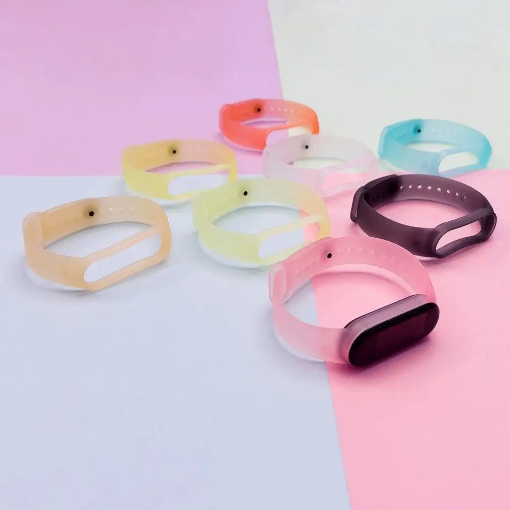 Rrip silikoni Xiaomi Mi Band 5 6, zëvendësues, e artë