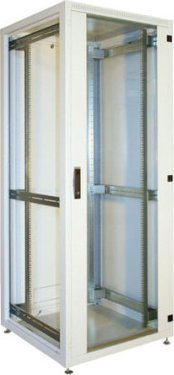 Kabinet rrjeti CONTEG RI7 ISeven, 42U, 800 x 800 mm, gri e çelët