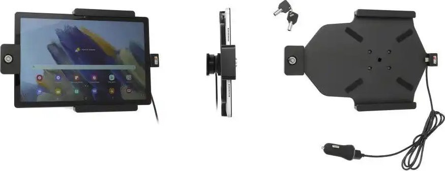 Mbajtëse Brodit për Samsung Galaxy Tab A8, e mbyllshme, me karikim CL USB, e zezë