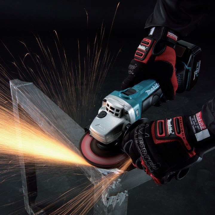 Brushe këndi pa kabllo Makita DGA504, 18V, 125mm, blu