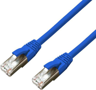 Мрежен кабел MicroConnect CAT6A S FTP, 10m, LSZH, сина