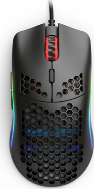 Maus gaming Glorious Model O Mat, RGB, me kabllo, i zi mat
