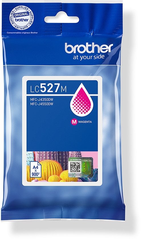 Kartutxh boje Brother LC527M, magenta, 900 faqe