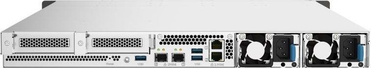 NAS rackmount QNAP TS-h1090FU-7302P-128G, 10 vende SSD NVMe, 25GbE, gri