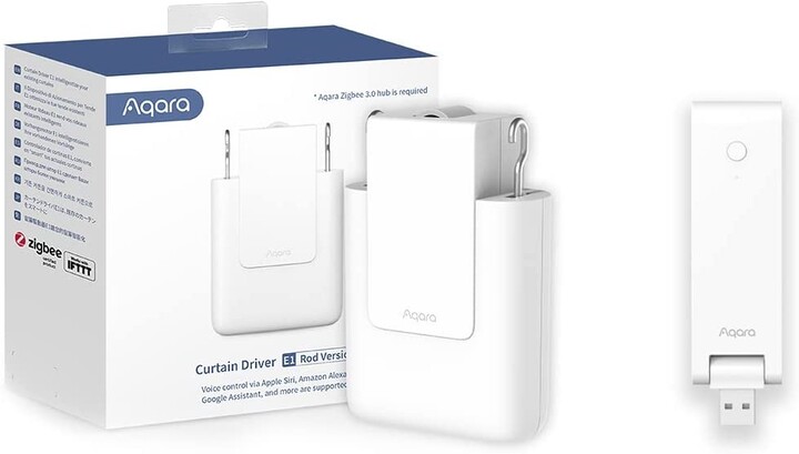 Kontroll i perdeve AQARA Curtain Driver E1 (Rod Version)