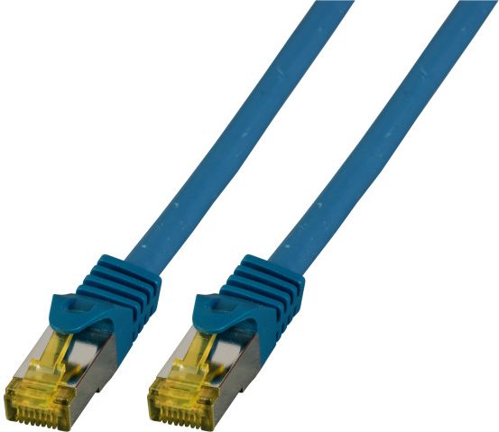 Kabllo rrjeti EFB Patchcord S/FTP, Cat.6A, LSZH, Cat.7, 20 m, e kaltër