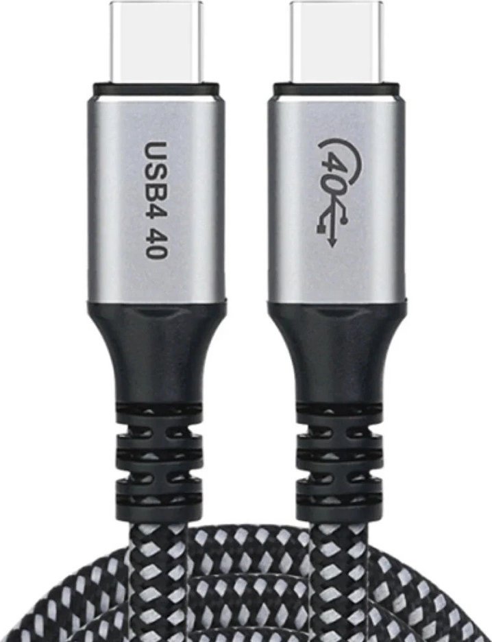 Kabllo USB C në USB C Choetech XCC-1040, 240W, 8K 60Hz, 1.2m, e zezë