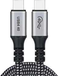 Kabllo USB C në USB C Choetech XCC-1040, 240W, 8K 60Hz, 1.2m, e zezë