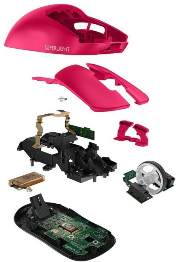 [OUTLET] Maus Logitech G Pro X Superlight, rozë, III