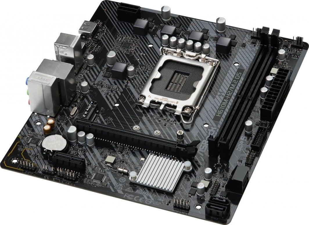 Pllakë amë ASRock H610M-H2/M.2 D5 4