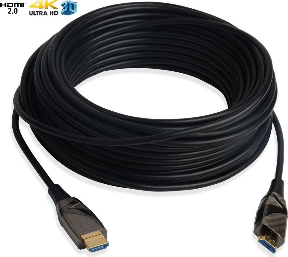 HDMI кабел EFB Elektronik ICOC-HDMI-HY2-050, 50 m, 4K, црн