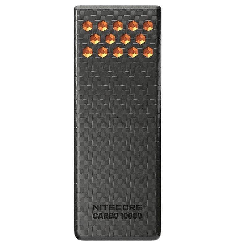 Powerbank Nitecore CARBO10000 Gen2, 10000mAh, portokalli