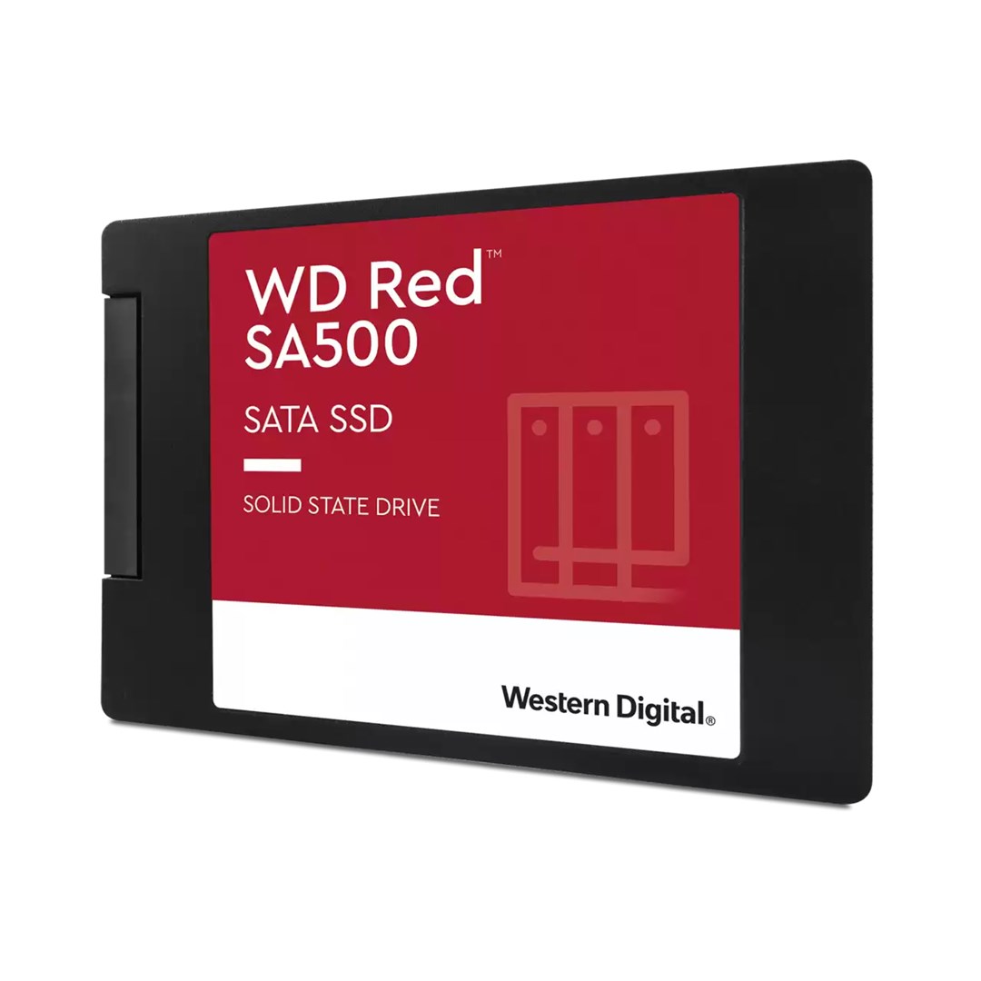 Disk SSD Western Digital WD Red SA500 NAS, 2TB, SATA III, e kuqe