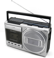 Radio kasetofon Soundmaster RR20SI, FM AM SW, USB Bluetooth, argjendtë