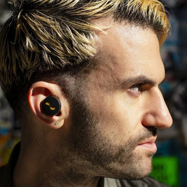 Dëgjuese wireless Nura T00G, të verdha / të zeza