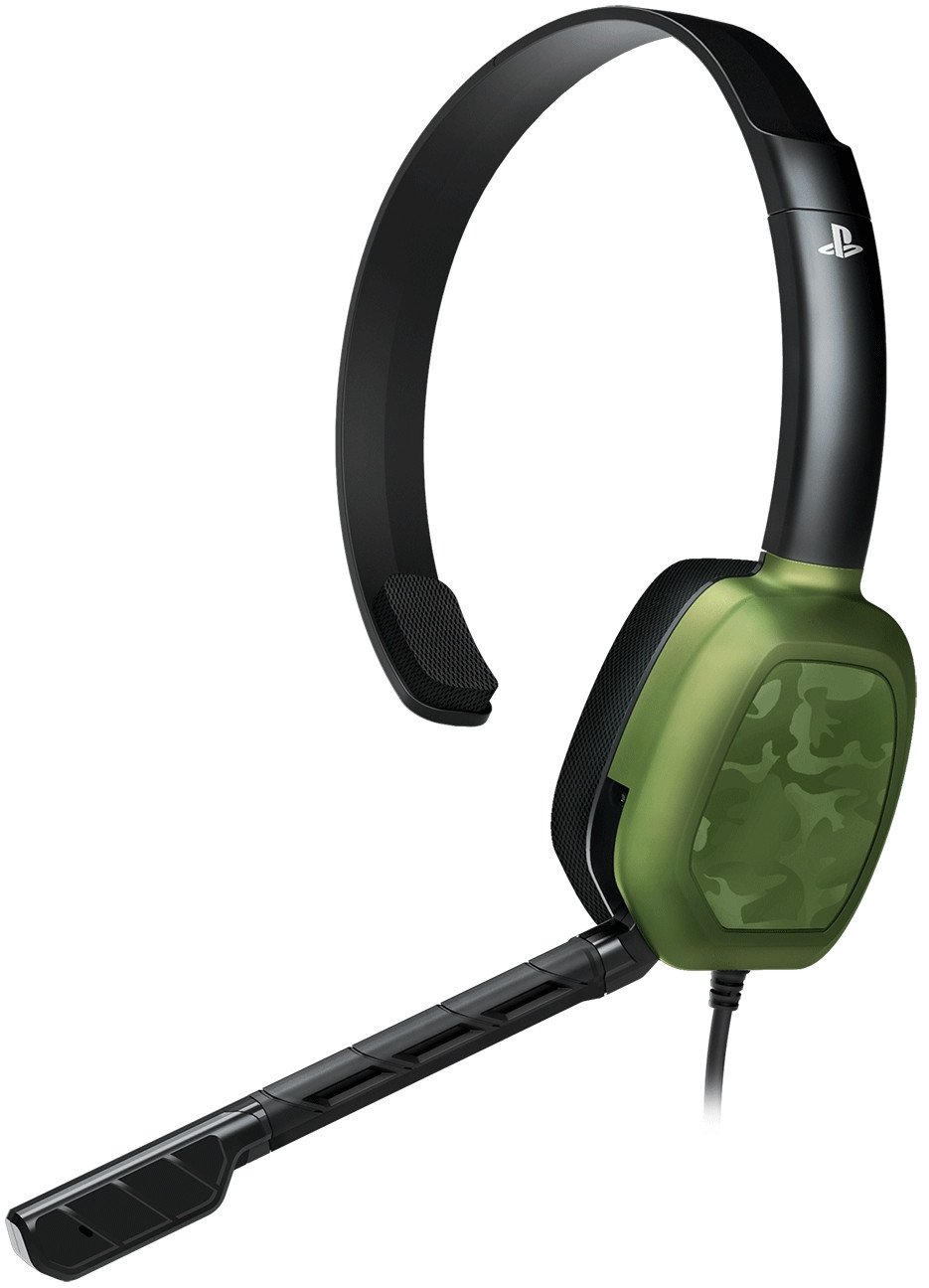 Kufje gaming PDP LvL.1, për PS5 dhe PS4, mikrofon me anulim zhurme, kamuflazh