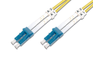Kabllo rrjeti Digitus Fiber, ËC/LC, SM, 2m, e verdhë