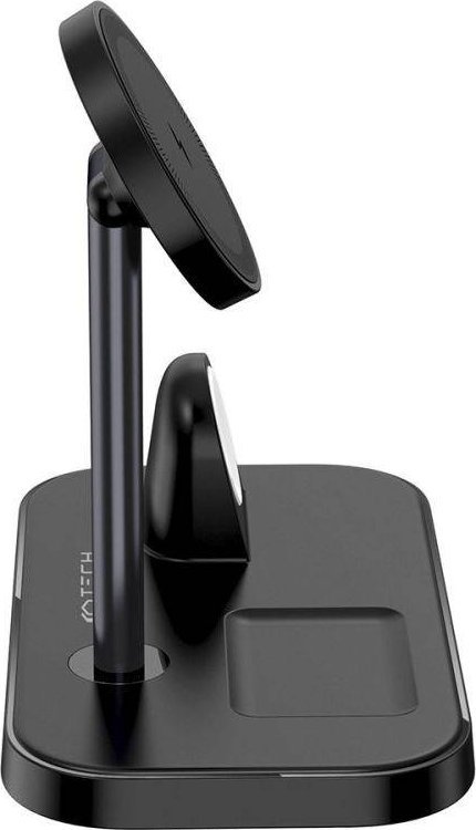 Karikues magnetik Tech-Protect MagSafe Qi15W A22 3in1, i zi