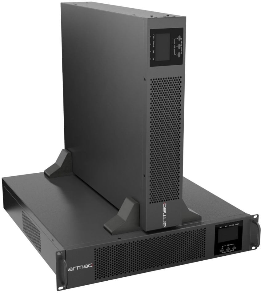 UPS Армак Он-Лајн Рек 2000VA, 2000W, 8x IEC C13, со ЛЦД екран