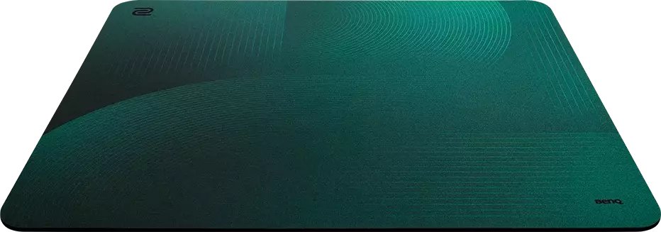 Mousepad gaming BenQ G-SR-SE Bi II, sipërfaqe pëlhure, bazë gome, i gjelbër