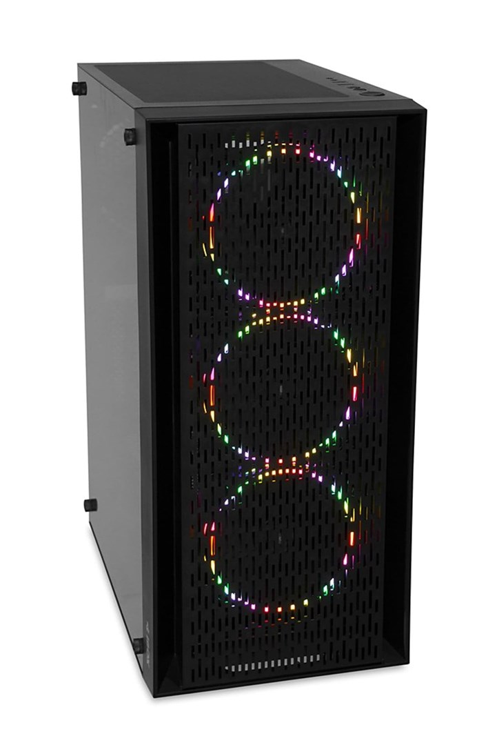 Kase kompjuteri iBOX Cetus OCT 903 RGB, ATX, panel xhami i temperuar, e zezë