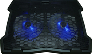 Mbajtëse ftohëse për laptop Conceptronic THANA06B, 2 flladitës, USB, e zezë