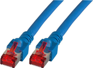 Мрежен кабел EFB Patchcord (K5513.1), S/FTP, 1m, Cat6, син