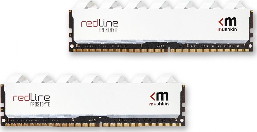Memorie Mushkin Redline White, DDR4, 32 GB, 3200 MHz, CL16, MRD4U320GJJM16GX2