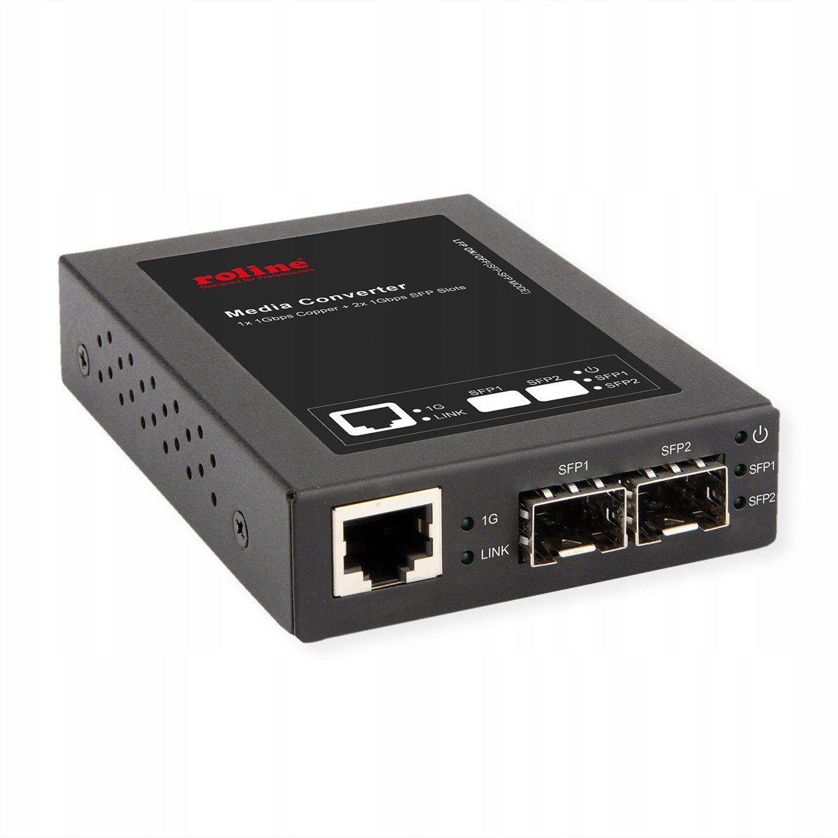Konvertues rrjeti ROLINE Gigabit, RJ-45 në Mini GBIC, 1 Gbps