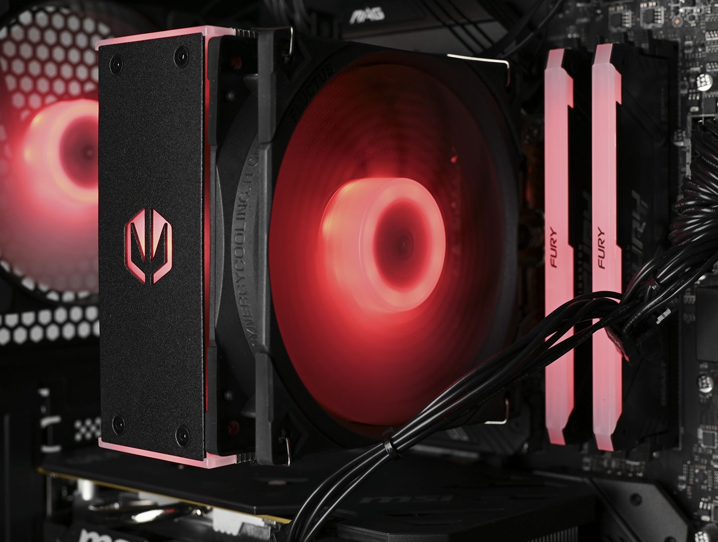 Kompjuter Actina AMD Ryzen 7 5700X3D, RTX 4060 Ti, 1TB SSD, i zi