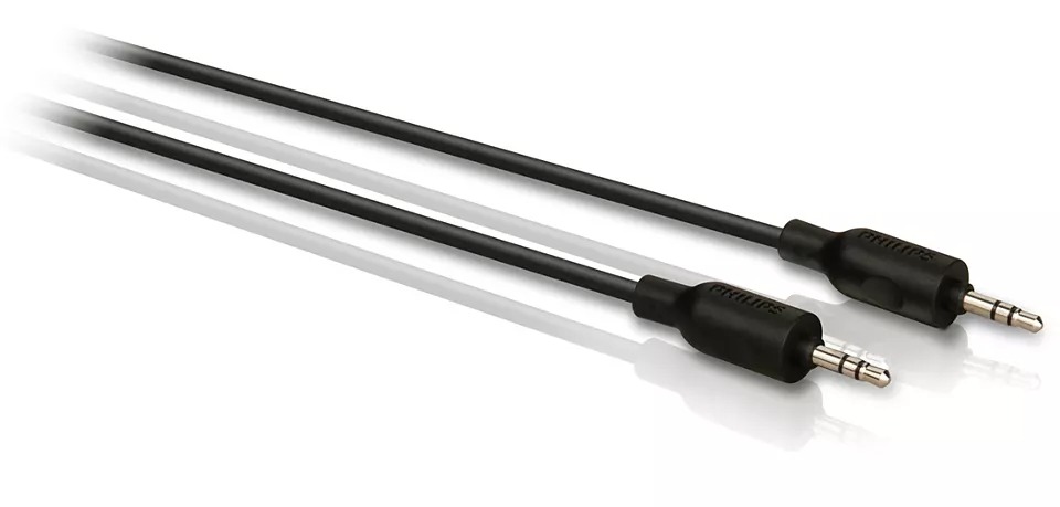 Kabllo audio Philips SWA2529W/10, aux/aux, 1.5m, e zezë