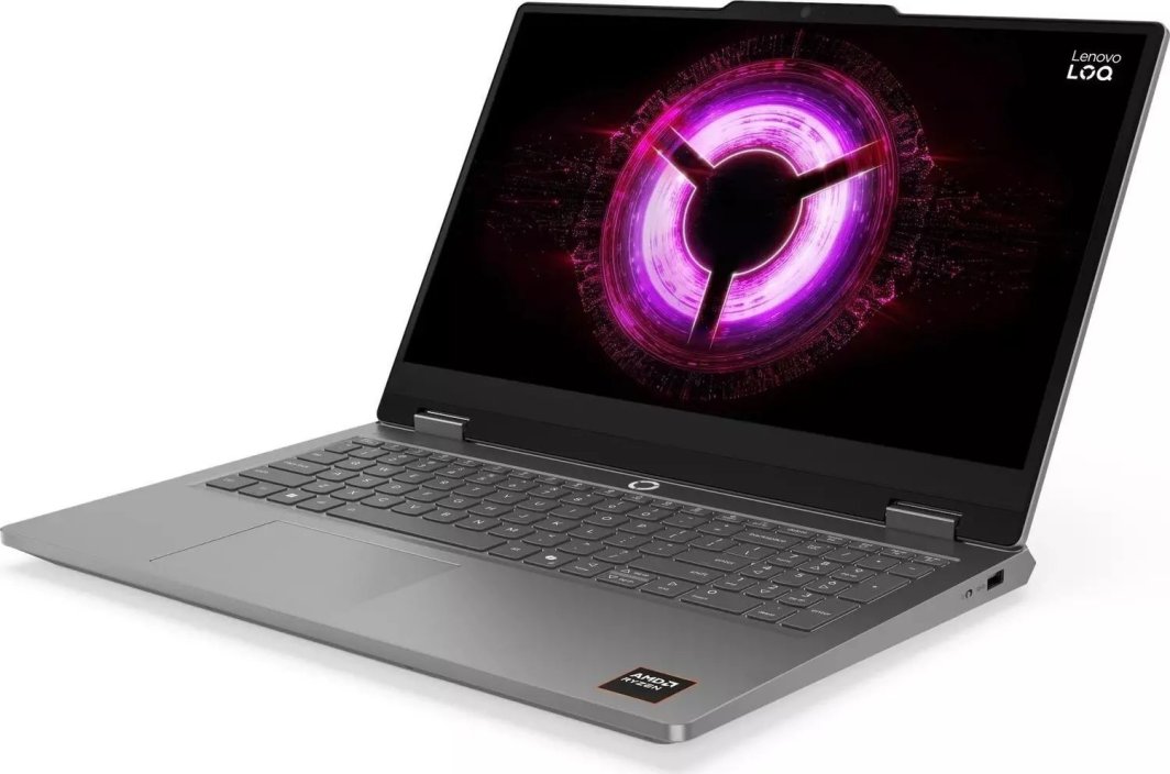 Laptopi Lenovo LOQ Essential 15ARP11, Ryzen 7 170, 16GB, 512GB SSD, RTX 5060, 144Hz, i hirtë