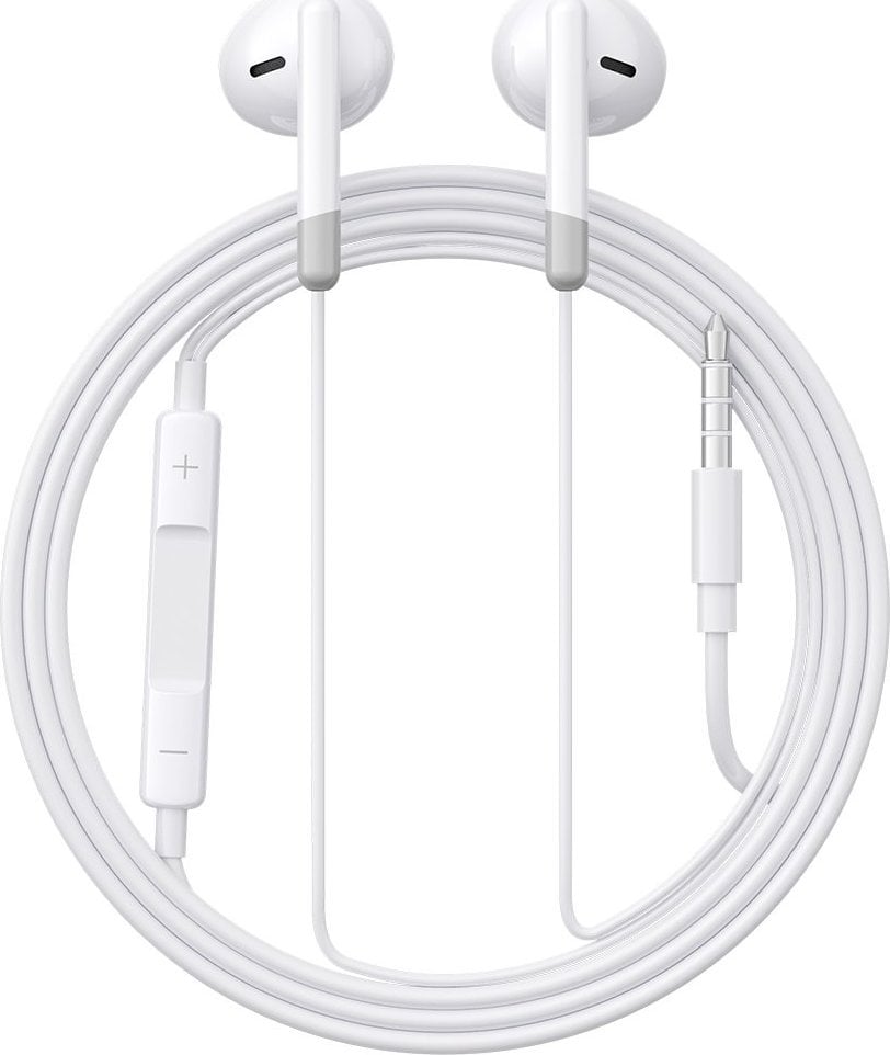 Kufje me kabllo Joyroom JR, in ear, mini jack 3.5mm, të bardha