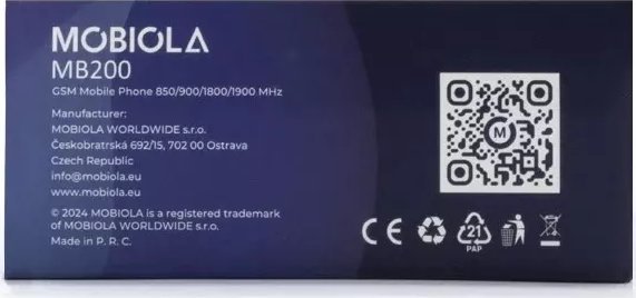 Telefoni GSM i thjeshtë, 2.2" TFT, DualSIM, MicroSD, me karikues tavoline