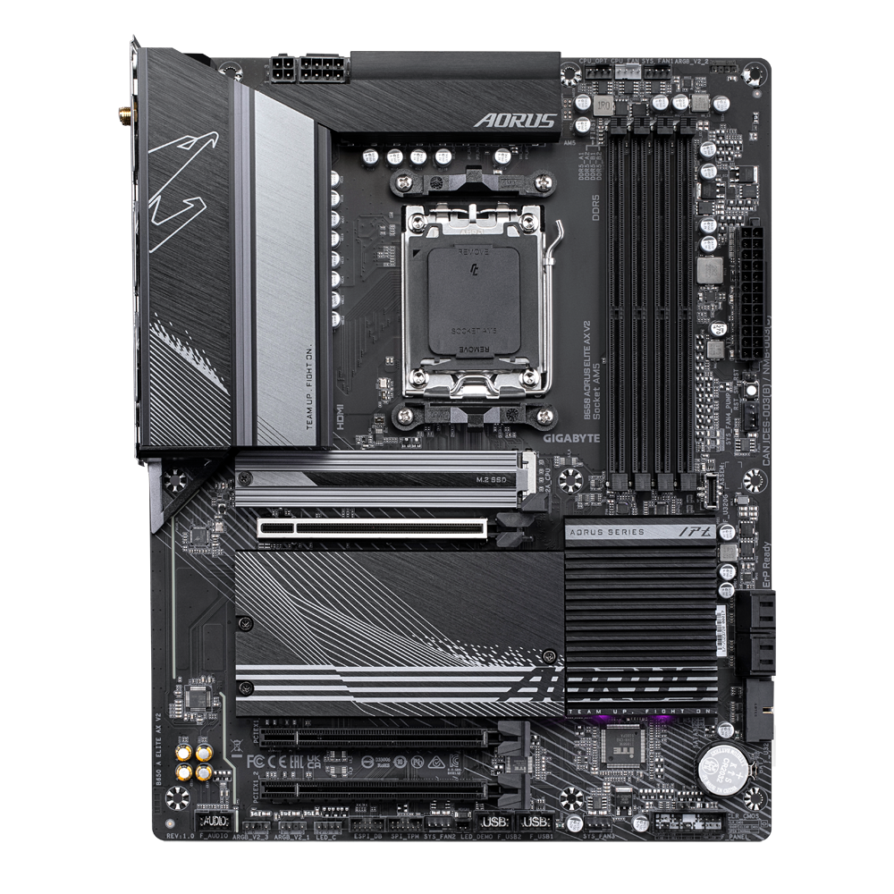 Pllakë amë GigaByte MB AMD Socket AM5, Ryzen 9000, PCIe 5.0, Wi-Fi 6E\