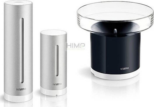 Stacion moti Netatmo NBU-NWS-NRG-EU, 45x45x155mm, i bardhë