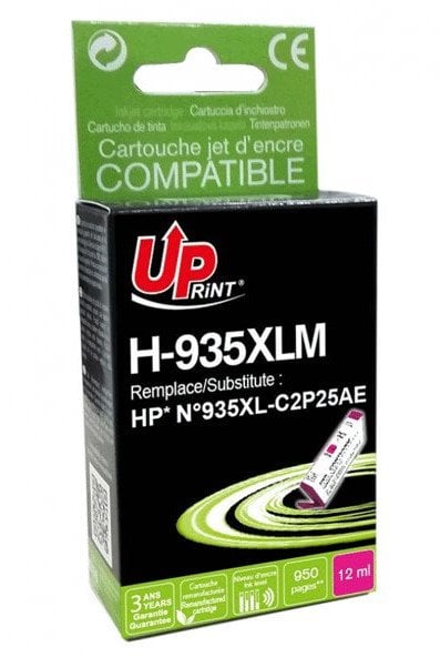 Kartushë boje UPRINT HJ935XLMUP, magenta, 12 ml, kompatibil për HP OfficeJet Pro 6230 6820 6830