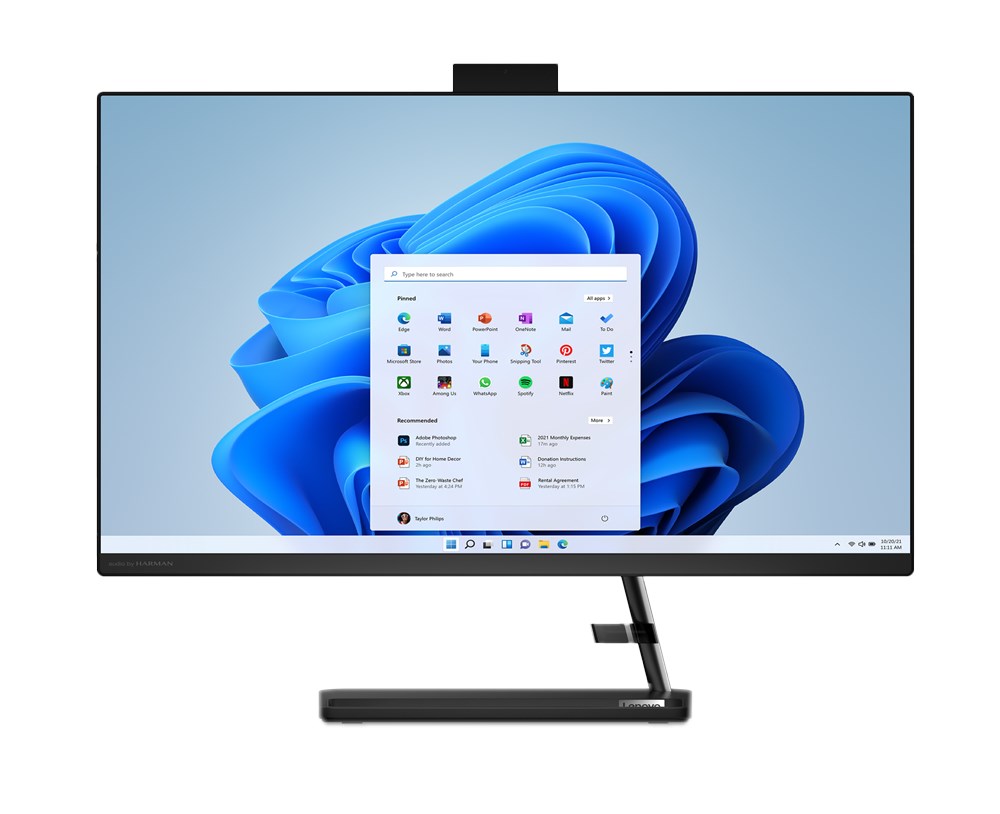 Kompjuter All-in-One Lenovo IdeaCentre AIO 3 27IAP7, i3-1215U, 8GB, 512GB SSD, i zi
