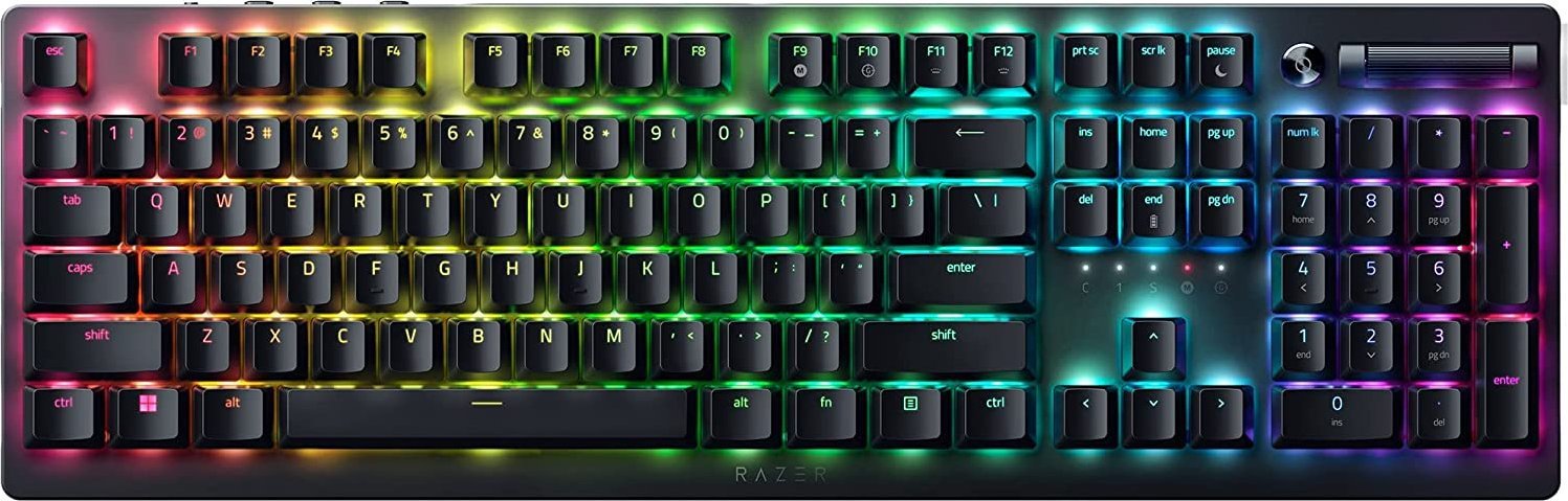 Tastierë gaming Razer DeathStalker V2 Pro Linear, wireless, RGB, e zezë