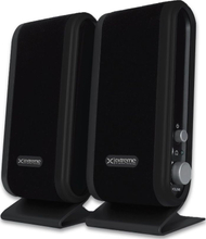 Kaltoparlantë kompjuteri Extreme Fusion XP102, 2.0 stereo, USB, të zinj