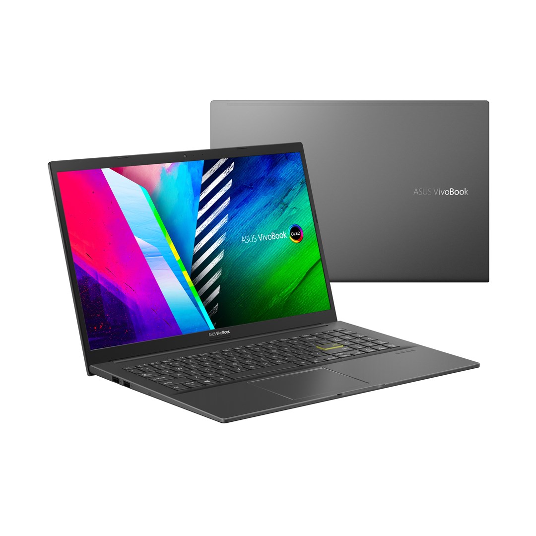 Laptop ASUS Vivobook 15 OLED K513EA-UH78, 15.6\", i7-1165G7, 16GB RAM, 1TB SSD, сив
