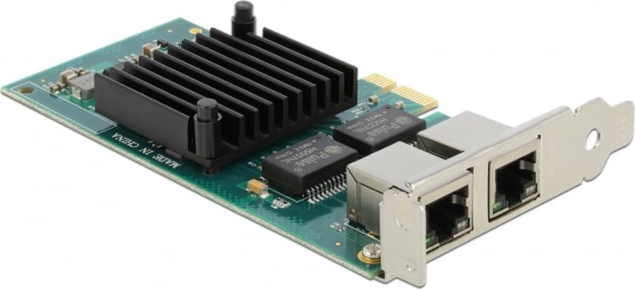 Kartë rrjeti DeLOCK PCI Express x1 I350, 2x RJ45 Gigabit LAN